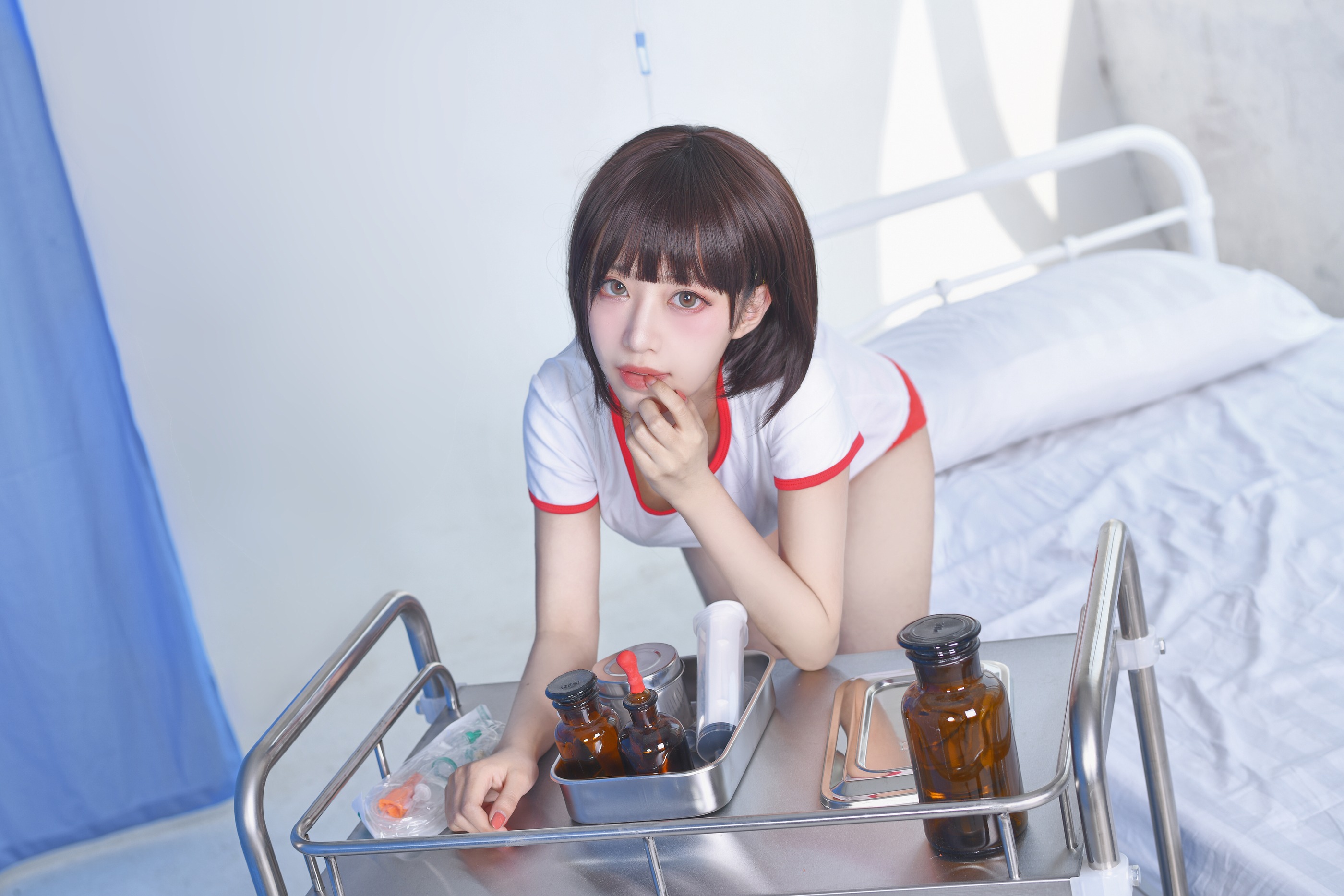 图片[1]-Shika小鹿鹿 – NO.016 保健室 [12P]-XikXak